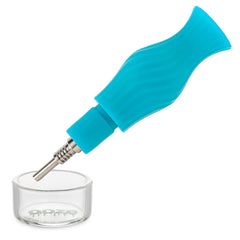 Ooze Clobb 4-in-1 Hybrid Silicone & Glass Water Pipe
