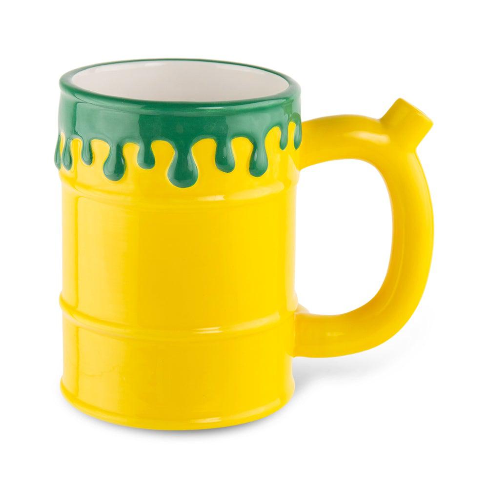 Ooze Ceramic Mug - Toxic Waste Barrel - Discreet Smoker