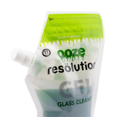 Ooze Resolution Gel Glass Cleaner - 240ml - Green - Discreet Smoker