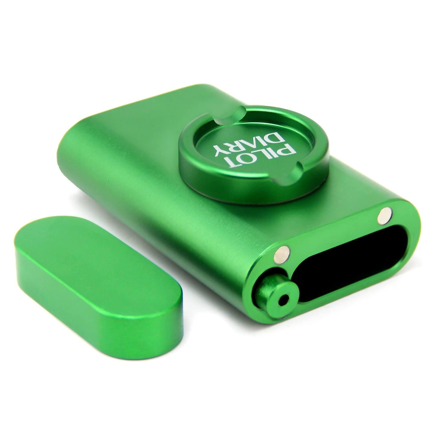 One Hitter Dugout With Grinder - Discreet Smoker