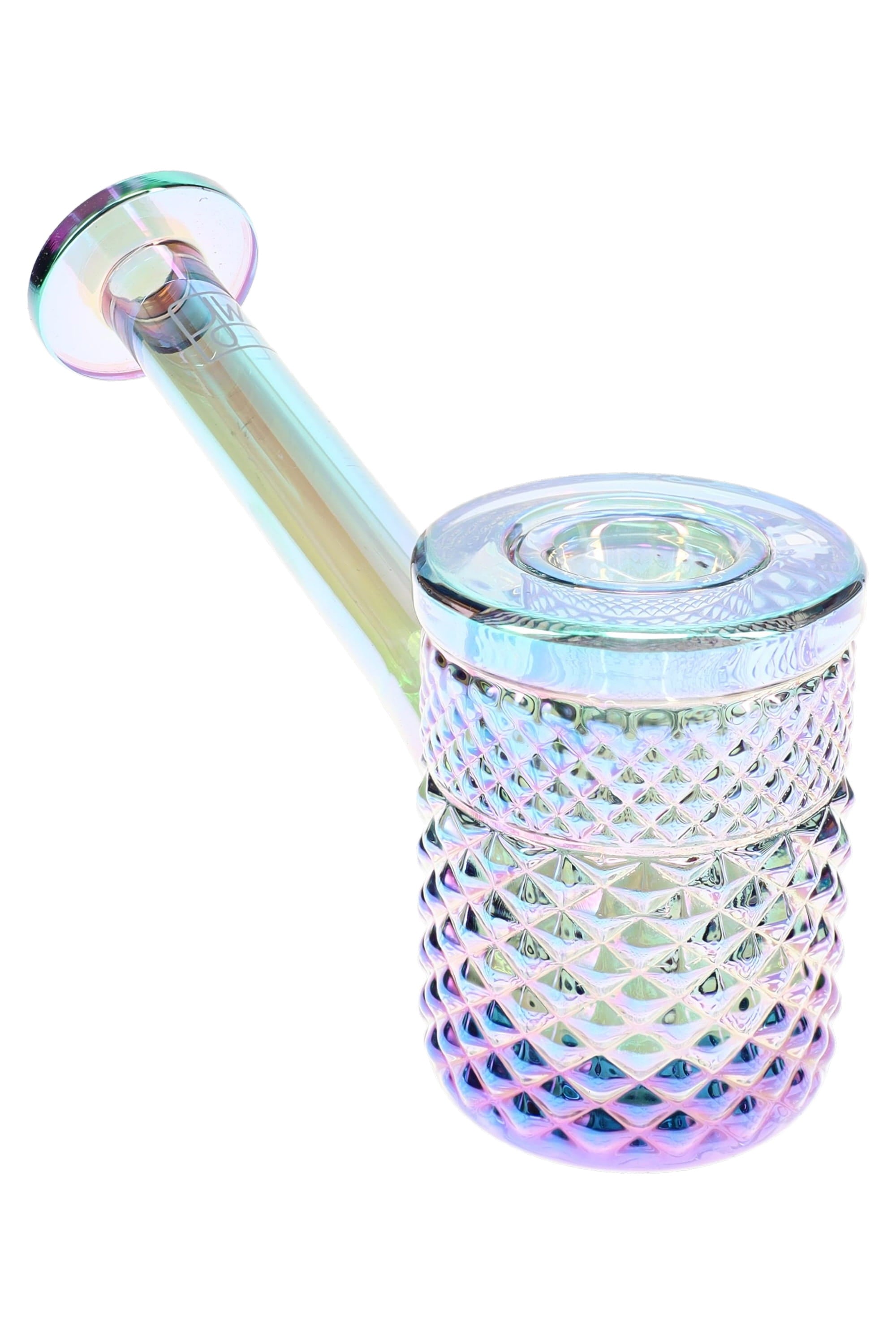 Jane West Twenties Collection Glass Hand Pipe – 8¼″ - Discreet Smoker