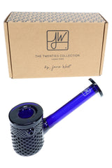 Jane West Twenties Collection Glass Hand Pipe – 8¼″ - Discreet Smoker
