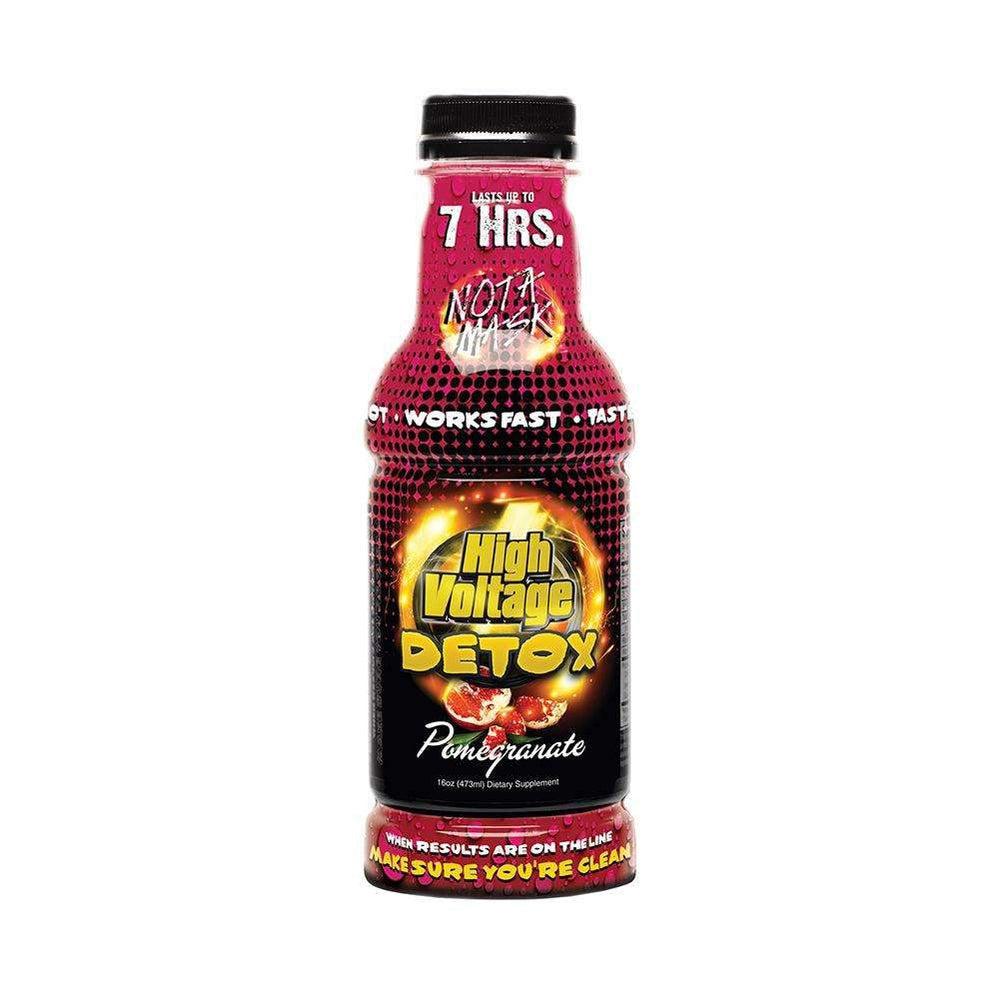 High Voltage Detox 16oz - Pomegranate - Discreet Smoker