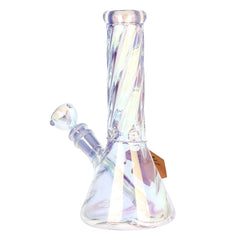 SeshGear Positive Twist Beaker Glass Water Pipe | 14mm F - Discreet Smoker