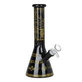 Infernal Eye Beaker Glass Water Pipe - 9.75" / 14mm F