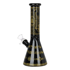 Infernal Eye Beaker Glass Water Pipe - 9.75" / 14mm F