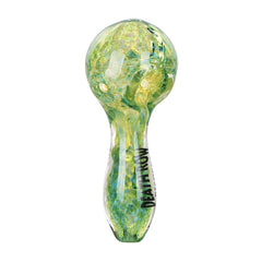 Death Row Records US Frit Glass Spoon Pipe | 4" - Discreet Smoker