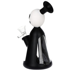 Nightmarish Silicone on Glass Water Pipe - 7.25" / 14mm F
