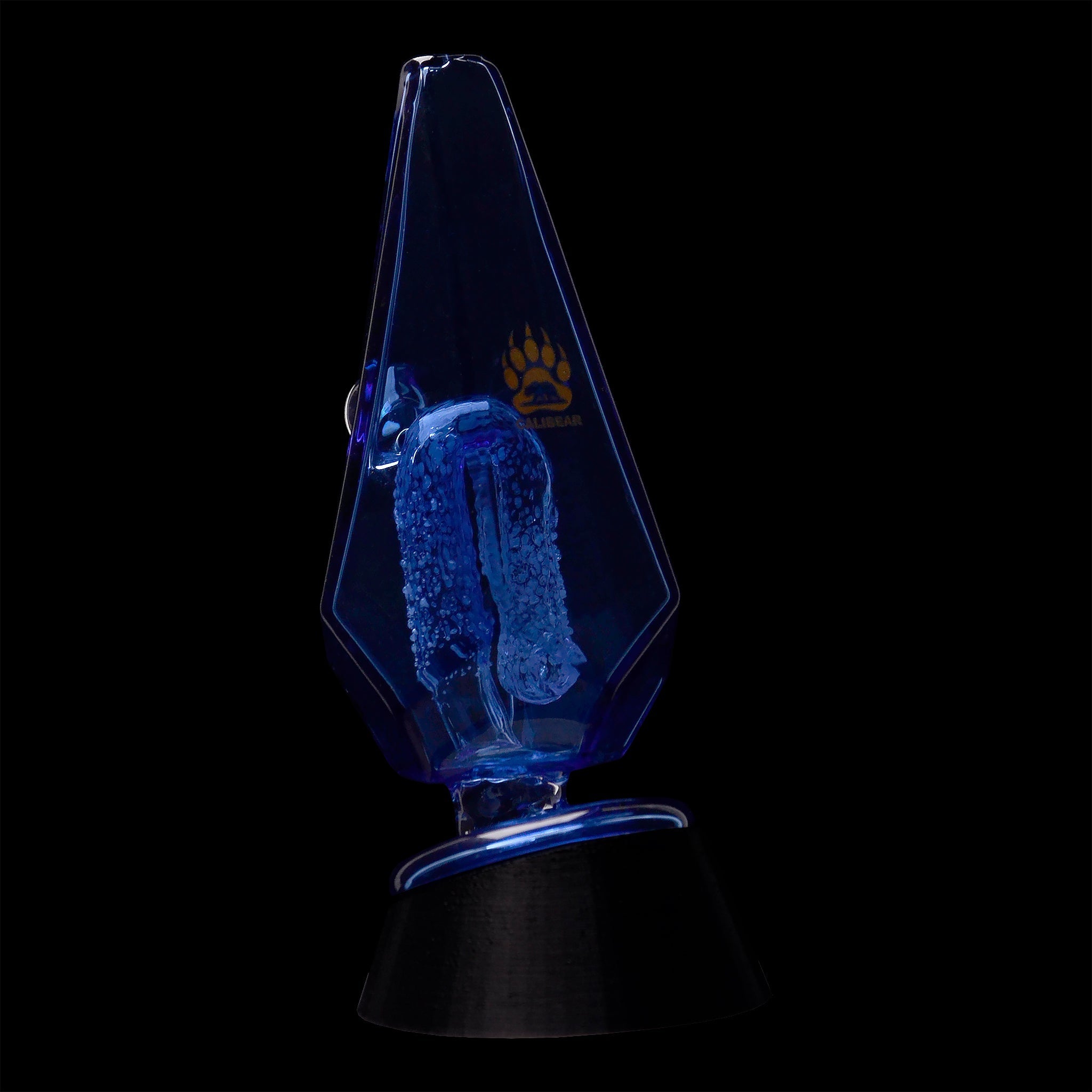 CaliBear Colored Glass Crystal Arch Puffco Peak Glass Attachment - Discreet Smoker