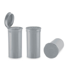 Loud Lock Plastic Pop Top - 13 Dram - 315pc - Child Resistant - Discreet Smoker