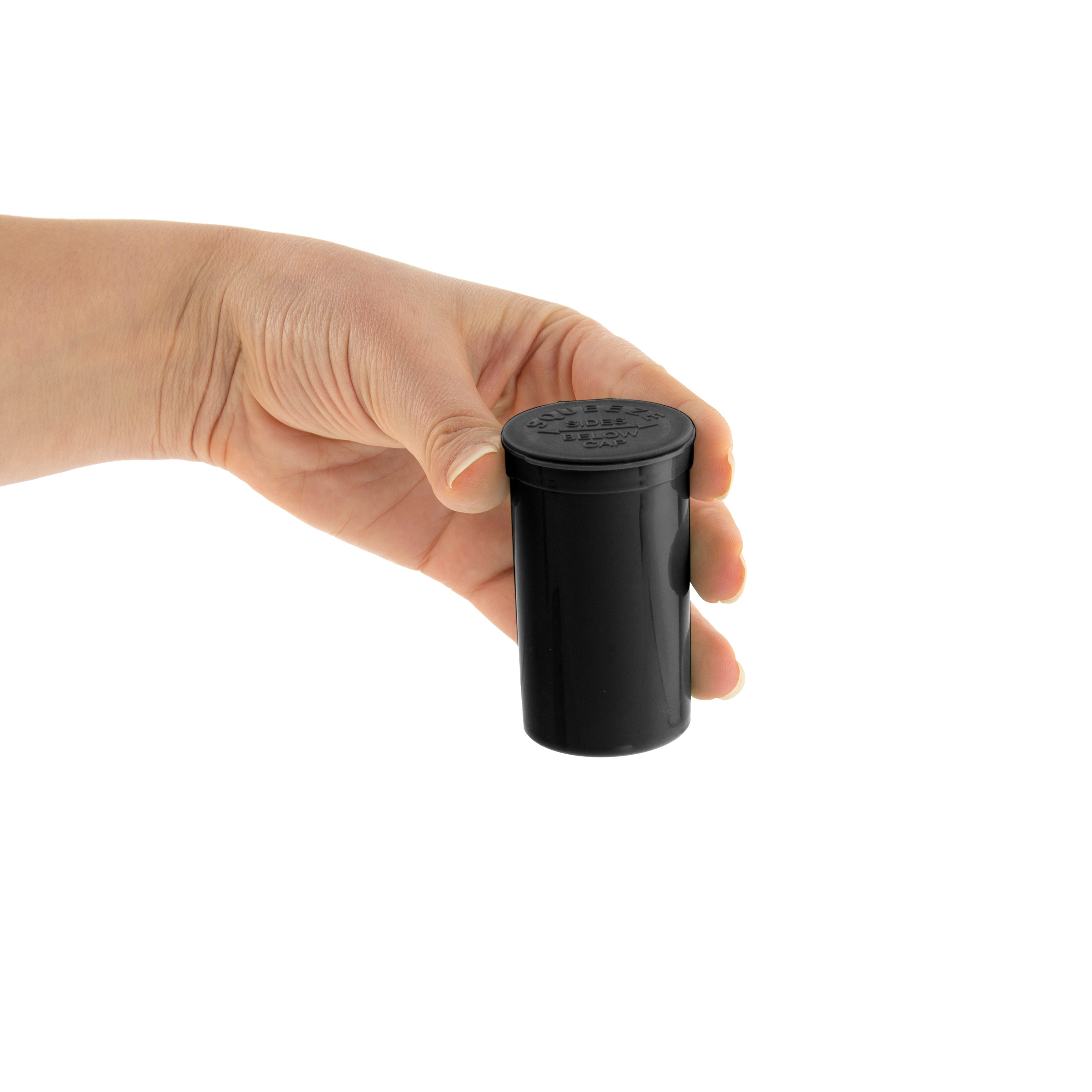 Loud Lock Pop Top Plastic Smell Proof Airtight Portable Packaging Storage Containers 19 Dram - 225ct - Discreet Smoker