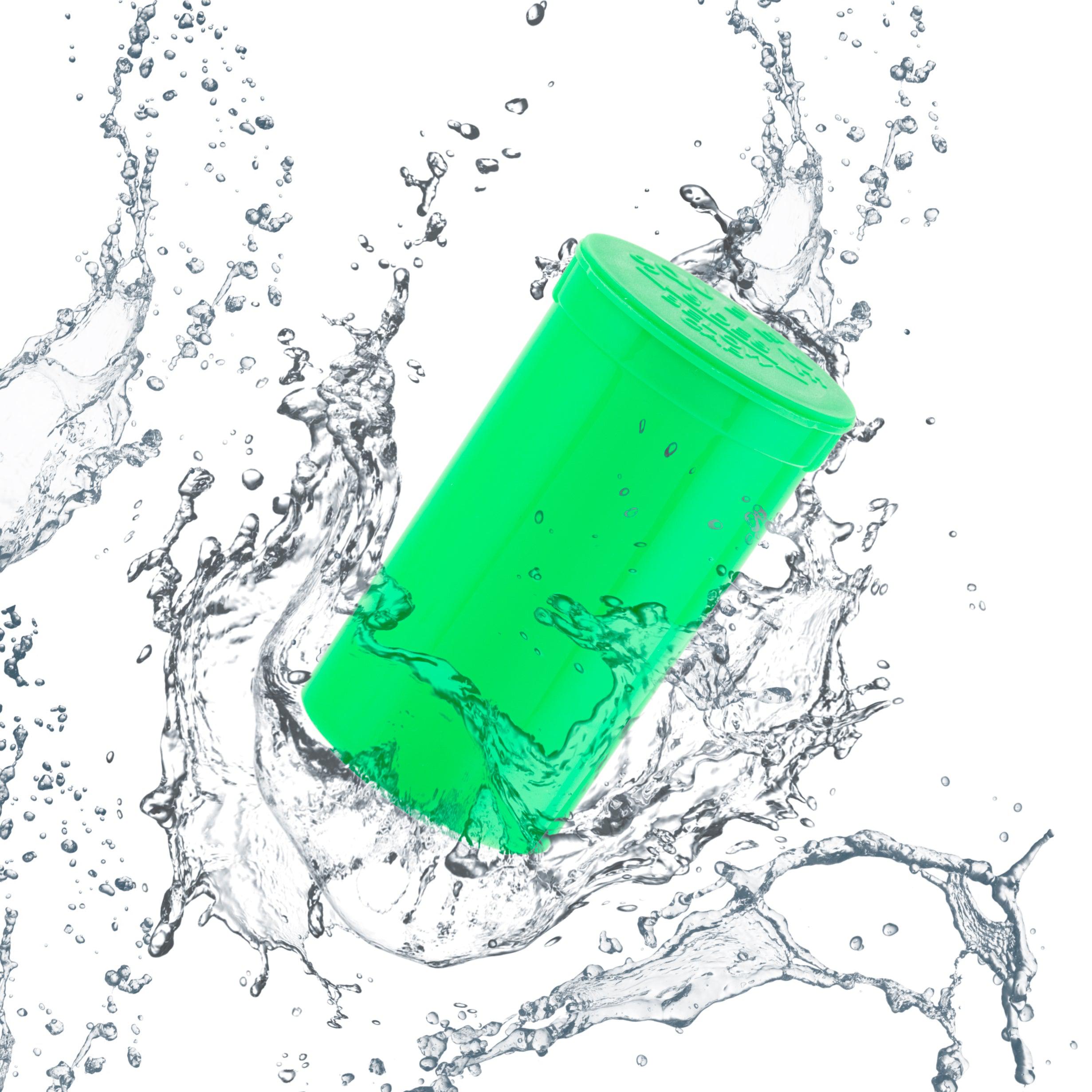 Loud Lock Pop Top Plastic Smell Proof Airtight Portable Packaging Storage Containers 19 Dram - 225ct - Discreet Smoker