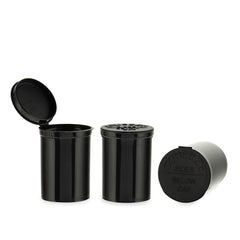 Loud Lock Plastic Pop Top - 30 Dram - 160pc - Child Resistant - Discreet Smoker