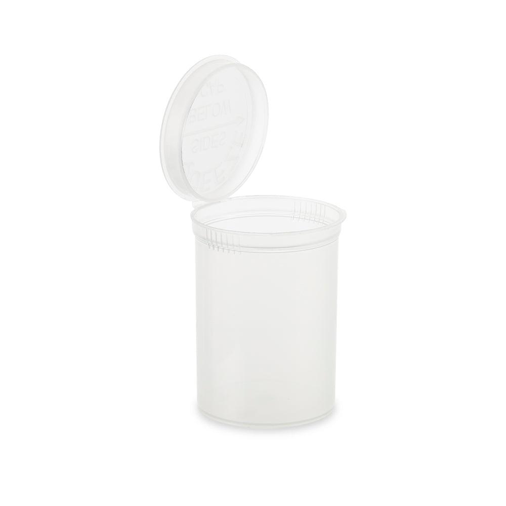 Loud Lock Pop Top Plastic Storage Vial Smell Proof Containers 30 Dram - 160ct - Discreet Smoker