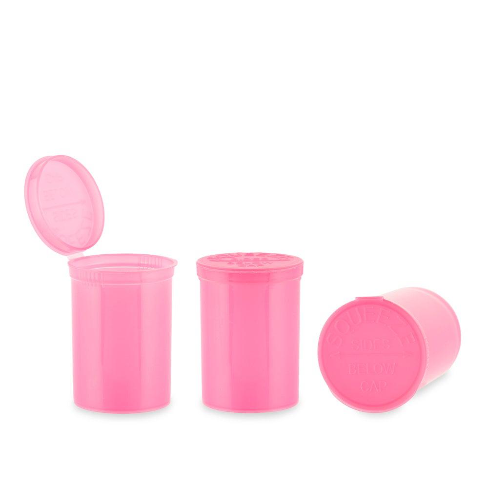Loud Lock Pop Top Plastic Storage Vial Smell Proof Containers 30 Dram - 160ct - Discreet Smoker