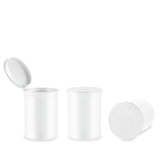 Loud Lock Plastic Pop Top - 30 Dram - 160pc - Child Resistant - Discreet Smoker