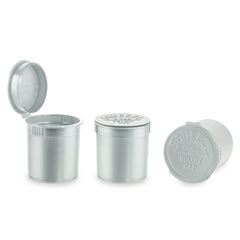 Loud Lock Plastic Pop Top - 6 Dram - 600pc - Child Resistant - Discreet Smoker