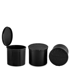 Loud Lock Plastic Pop Top - 90 Dram - 45pc - Child Resistant - Discreet Smoker