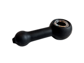 Black Silicone Pipe with Cleaning Tool - Discreet Smoker