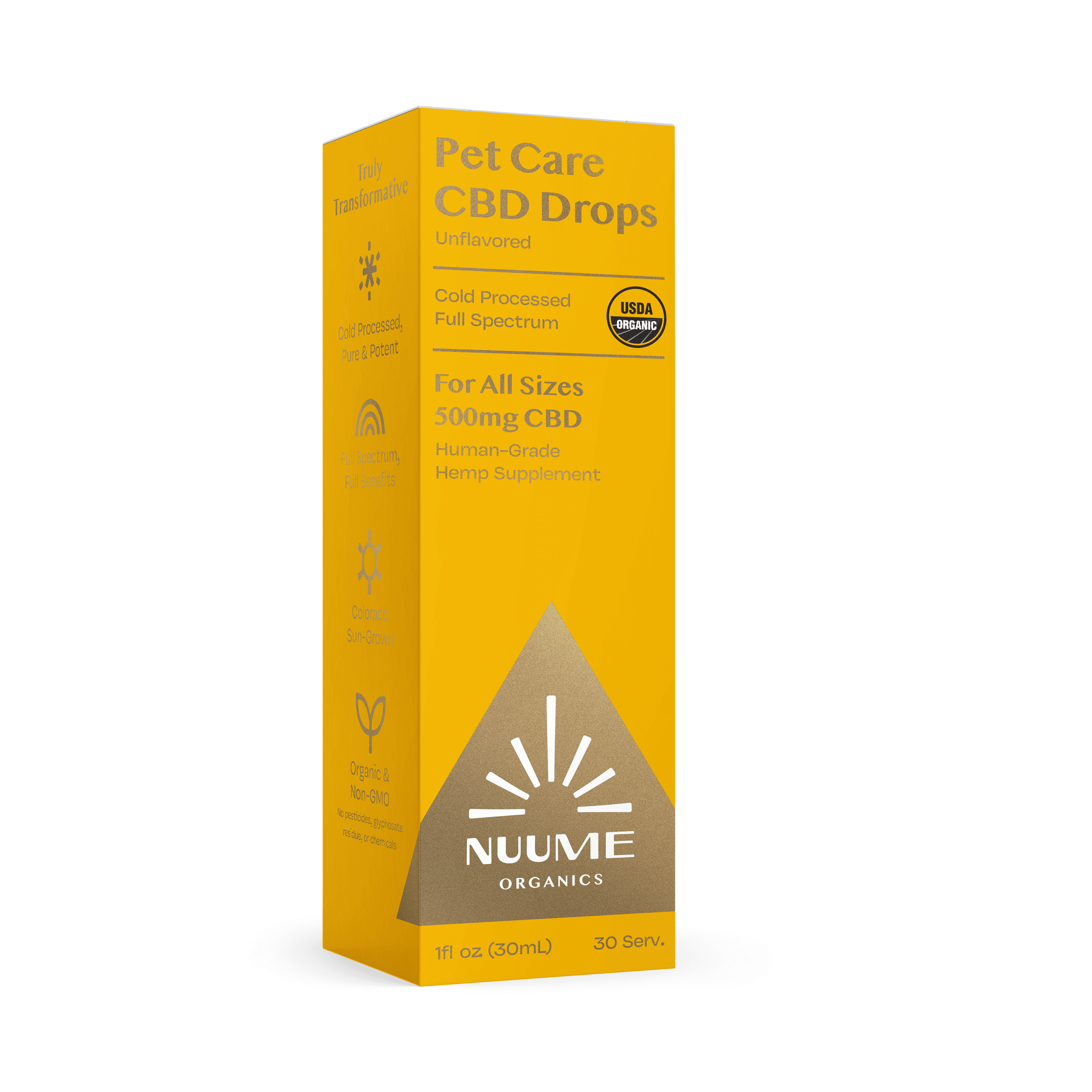 Organic CBD Pet Care Drops 500mg - Discreet Smoker