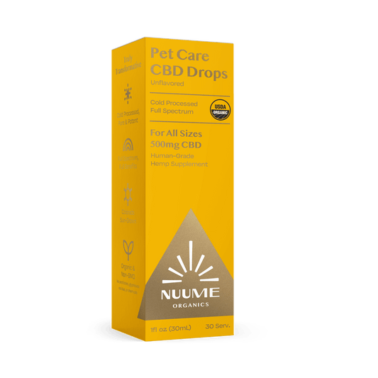Organic CBD Pet Care Drops 500mg - Discreet Smoker