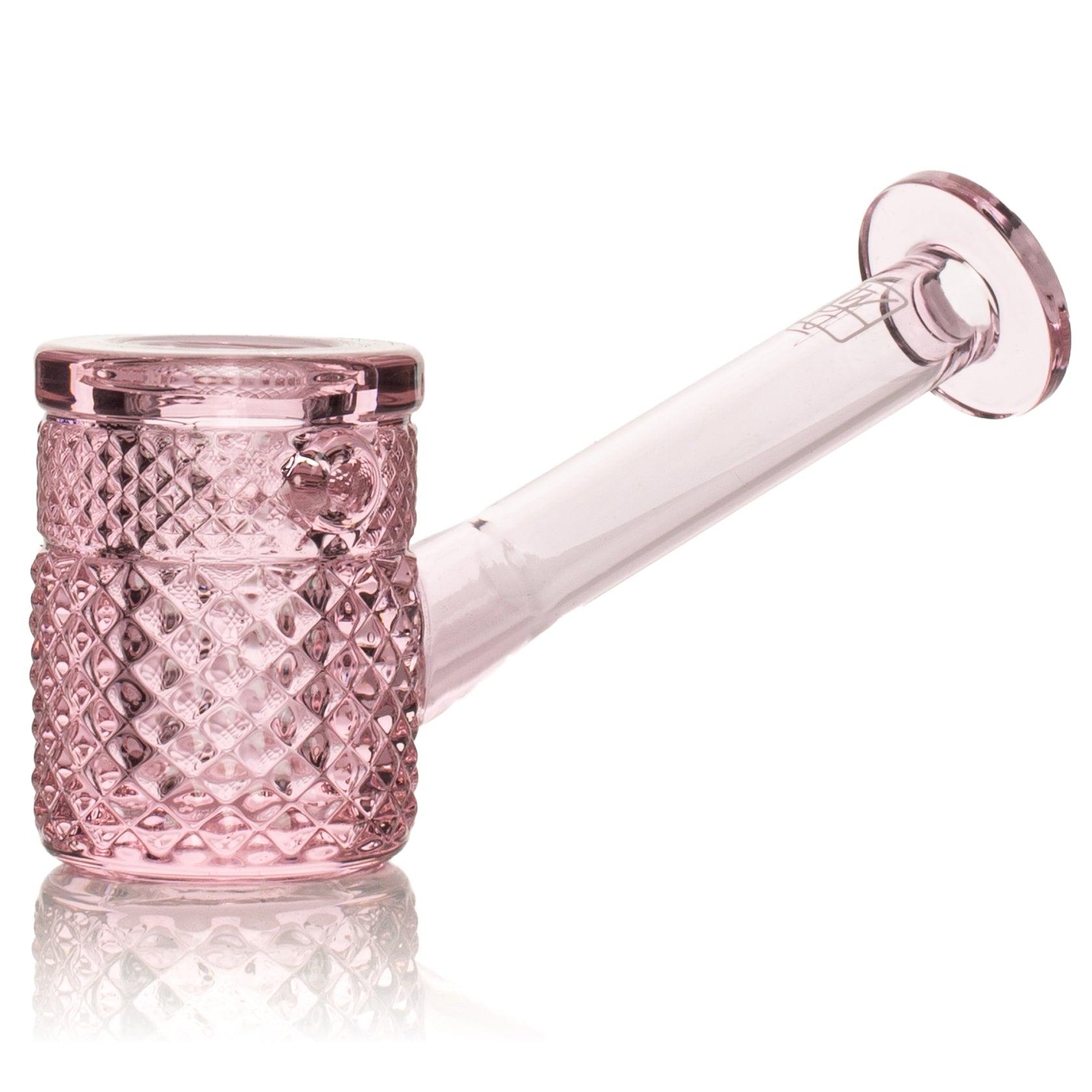 Jane West Twenties Collection Glass Hand Pipe – 8¼″ - Discreet Smoker