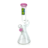 AFM Glass 12" Beaker Wave Water Pipe - Discreet Smoker
