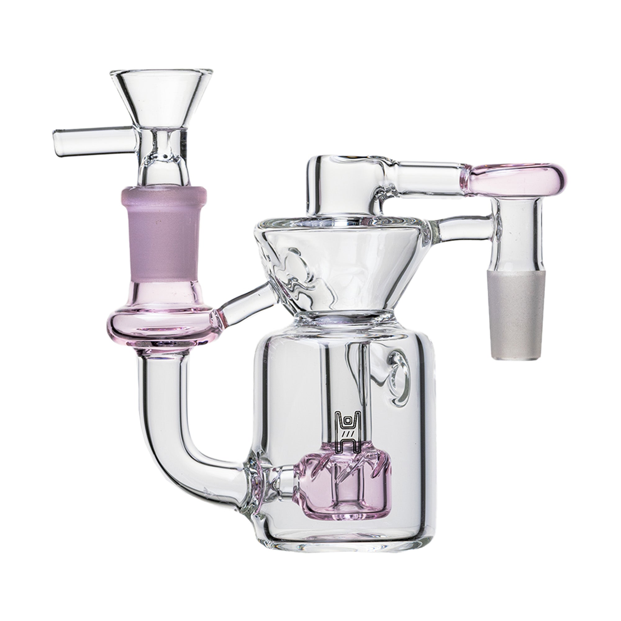 Human Grade "The Recycler" Glass Ash Catcher - Discreet Smoker