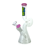 AFM Glass 9" Mini Hunchback Glass Water Pipe - Discreet Smoker