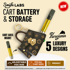 Pursejamin Purse 510 Cart Battery - Discreet Smoker