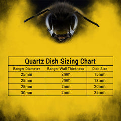 HONEY & MILK BEVEL QUARTZ BANGER - 45° DEGREE | BL - Discreet Smoker