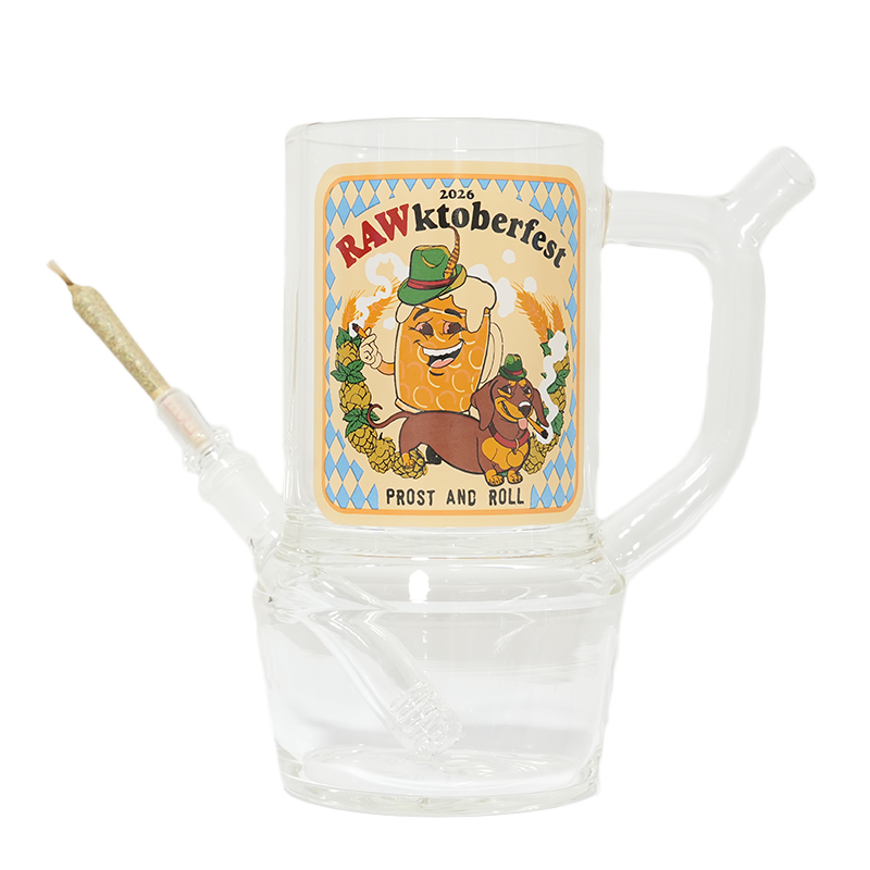 RAW RAWktoberfest Prost & Smoke Stein – 7.5″ - Discreet Smoker