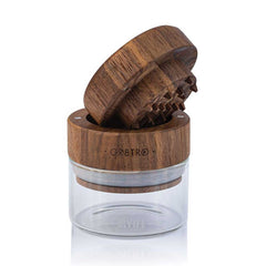 WOOD GR8TR WITH JAR BODY - Discreet Smoker