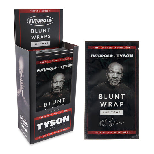 Futurola Tyson Ranch “The Toad” Terpene-Infused Blunt Wraps Version 2.0 - 25ct - Discreet Smoker