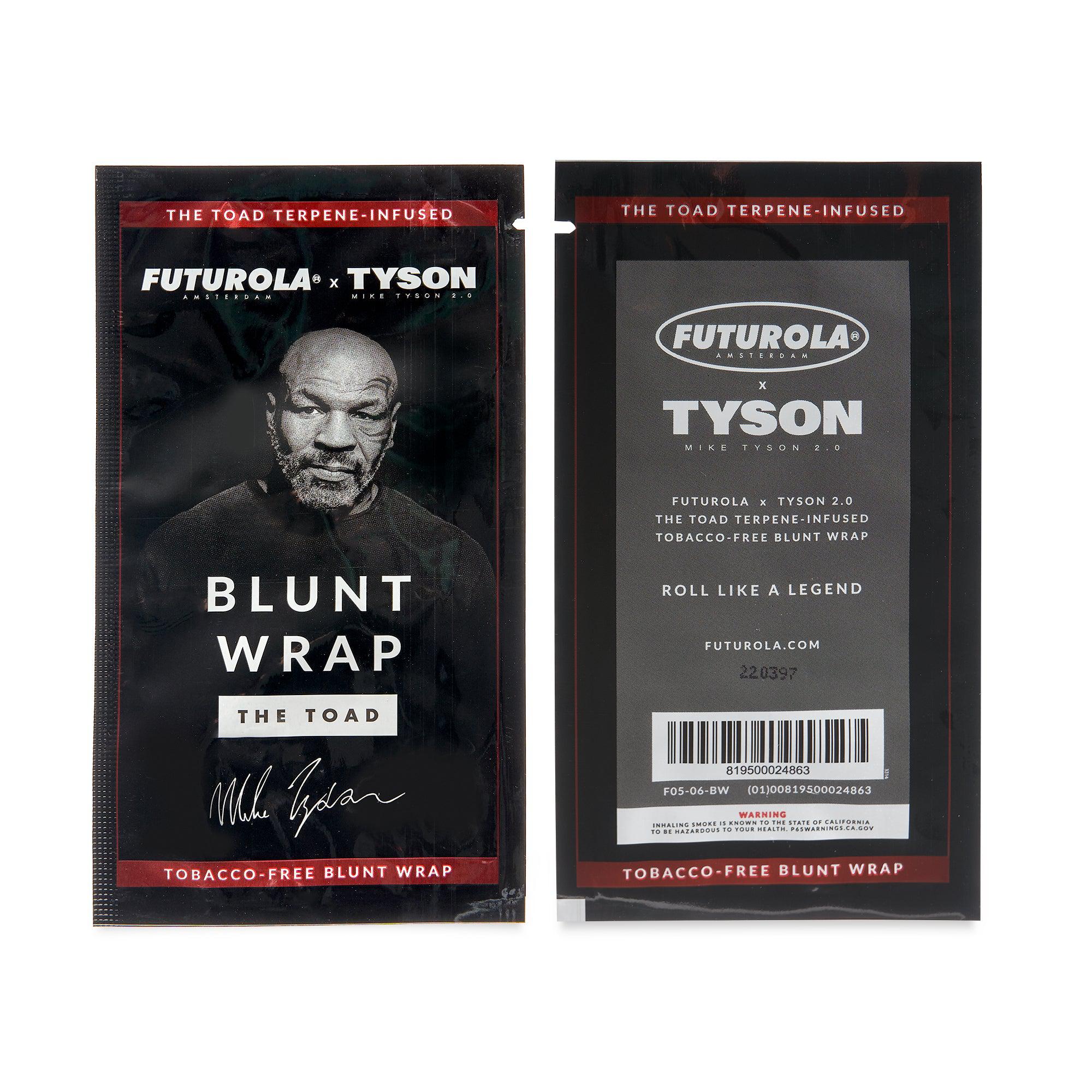 Futurola Tyson Ranch “The Toad” Terpene-Infused Blunt Wraps Version 2.0 - 25ct - Discreet Smoker