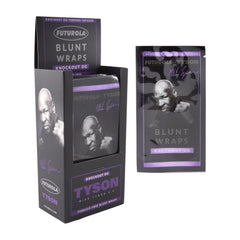 Futurola x Tyson 2.0 Terpene-Infused Blunt Wraps – 25ct - Discreet Smoker