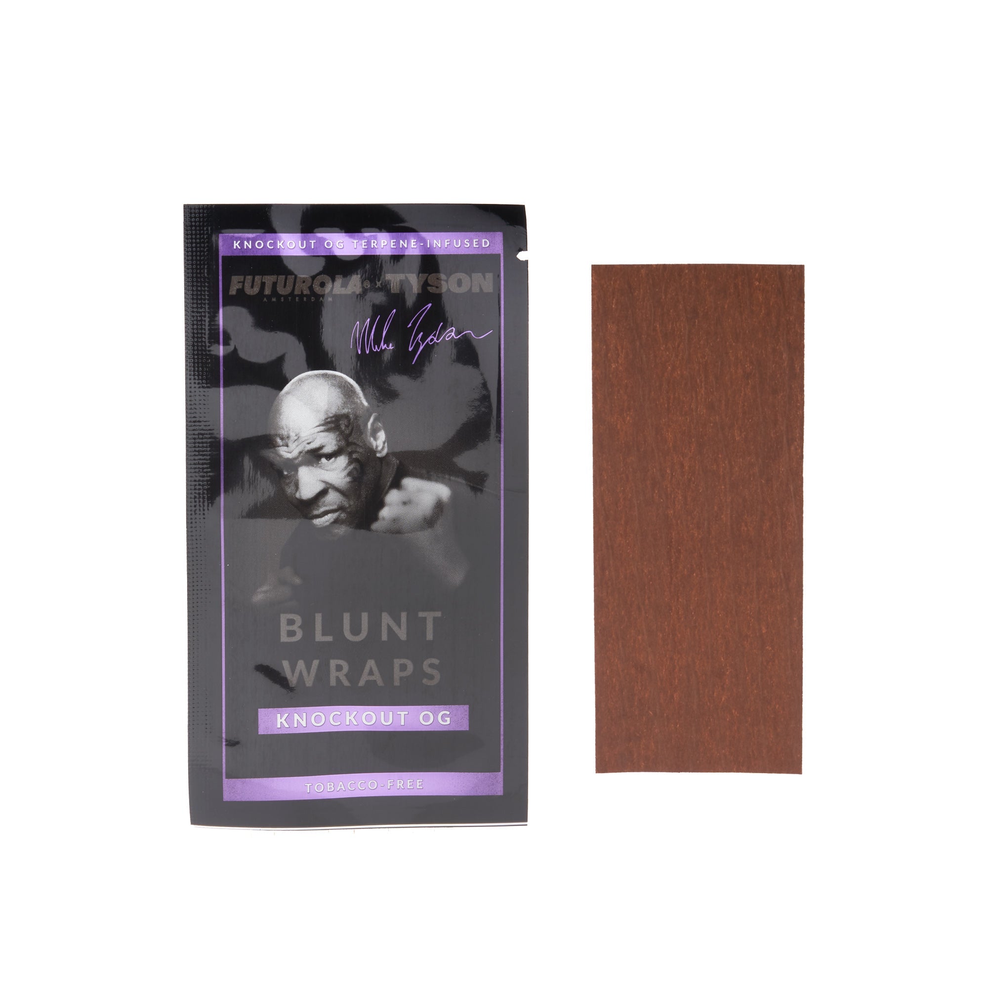 Futurola x Tyson 2.0 Terpene-Infused Blunt Wraps – 25ct - Discreet Smoker