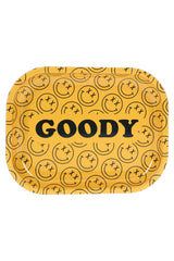 Goody Glass Small Metal Rolling Tray – 7″ × 5.5″