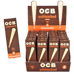 32PC DISPLAY - OCB Unbleached Cones