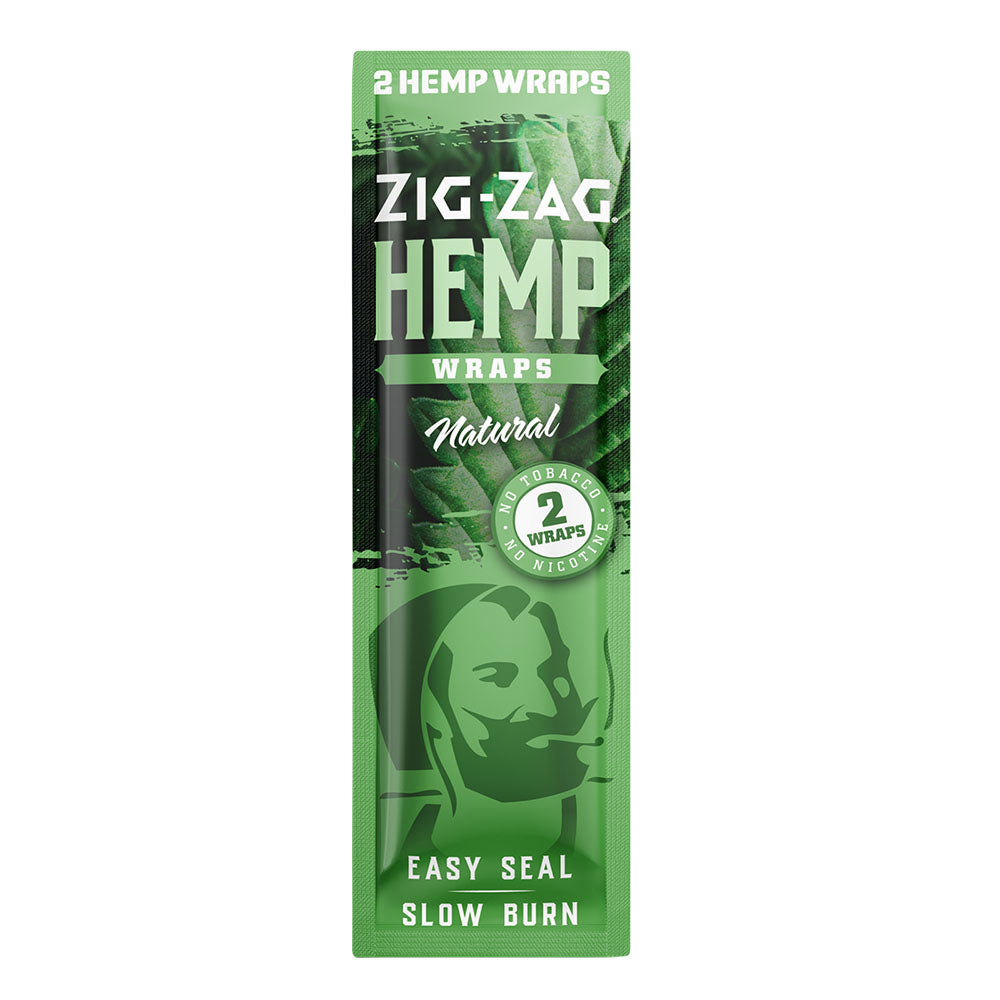 Zig Zag Hemp Wraps - 2pk - Discreet Smoker