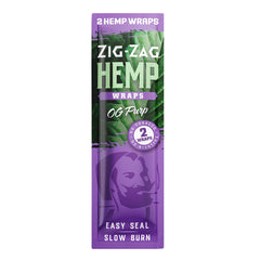 Zig Zag Hemp Wraps - 2pk - Discreet Smoker