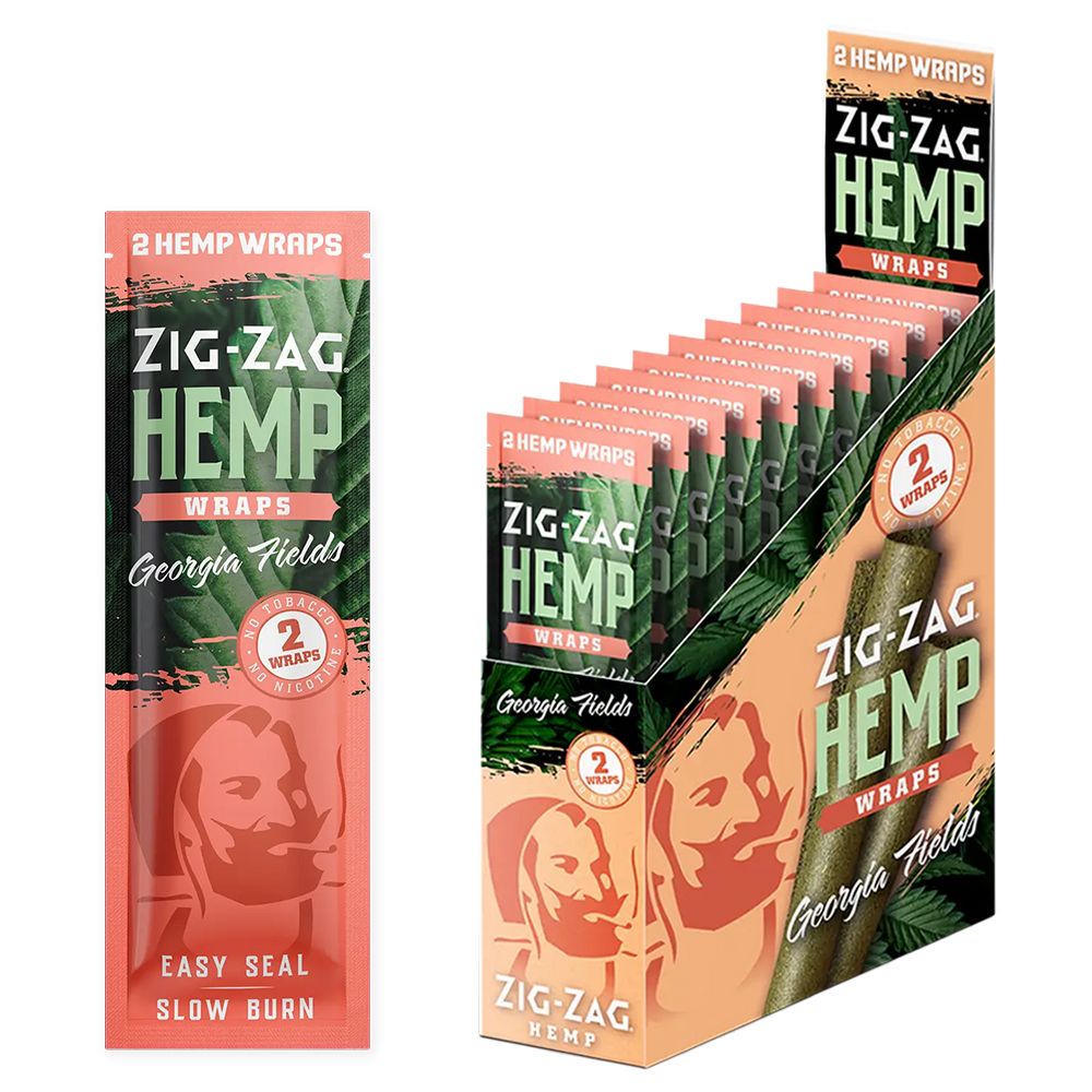 Zig Zag Hemp Wraps - 2pk - Discreet Smoker
