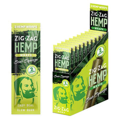 Zig Zag Hemp Wraps - 2pk - Discreet Smoker