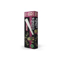 Zig Zag Ultra Thin Mini Cones Display | 70mm
