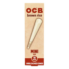 OCB Brown Rice Unbleached Cones | 24pc Display