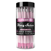Blazy Susan Ultra Thin Rice Pre-Rolled Cones | 50ct Jar