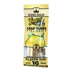 King Palm Hand-Rolled Leaf Wraps | Mini | 2pc | 10pk Display
