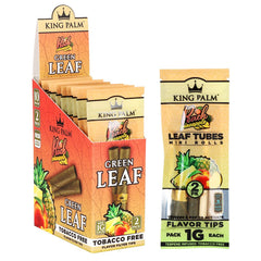King Palm Hand-Rolled Leaf Wraps | Mini | 2pc | 10pk Display