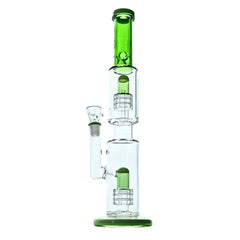 StormRock 16" Double Showerhead Ice Bong - Discreet Smoker