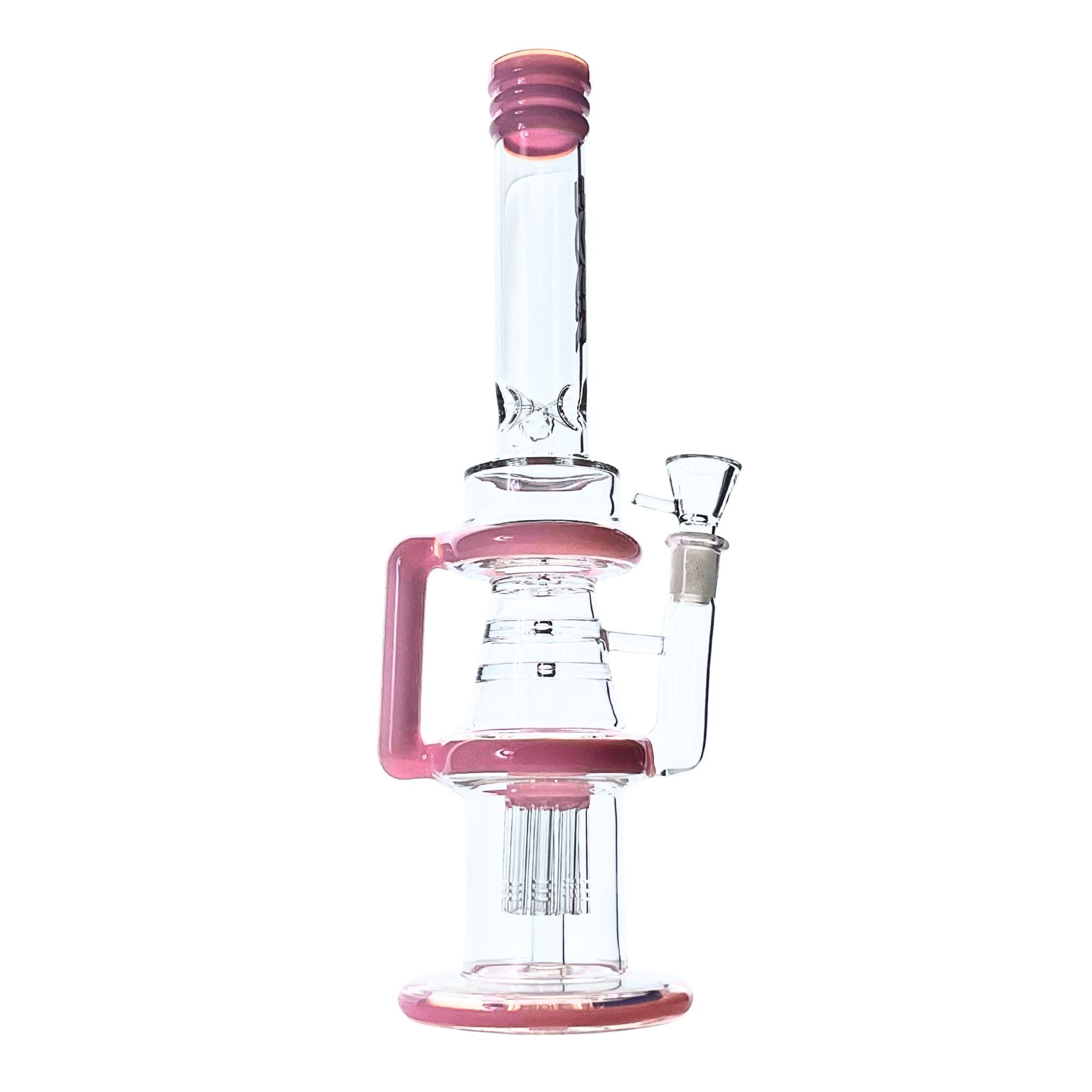 HydroLoop 16" Rock Glass Recycler Bong - Discreet Smoker